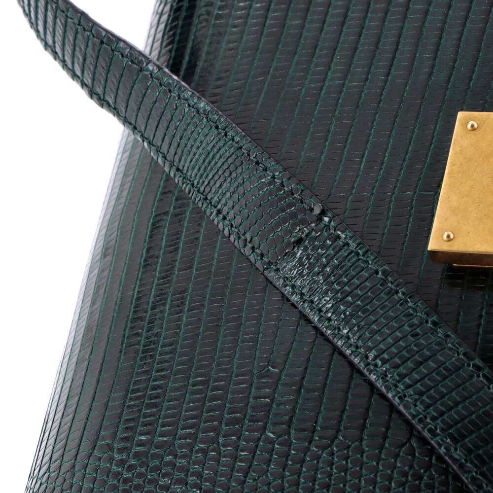 Celine Classic Box Bag Lizard Medium #238211C23B - Picture 6 of 7